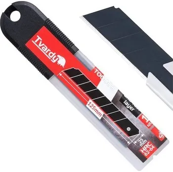 Pracovní nůž Břity ulamovací 125 x 25 x 0,7 mm, SK2H, 10 ks - TVARDY