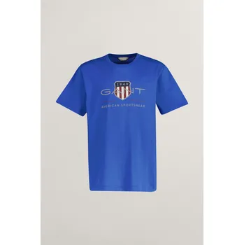 TRIČKO GANT ARCHIVE SHIELD SS T-SHIRT GREECE BLUE