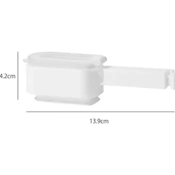 Dóza na potraviny Plastový uzavírací klip na potraviny | Uchování potravin, Sealing clip, Uzavírací klip - 1ks velký