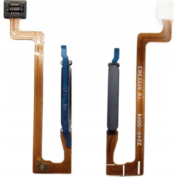 ORIGINÁLNÍ FLEX KABEL ČTEČKA OTISKŮ PRSTŮ XIAOMI Redmi Note 12 5G ČERNÝ