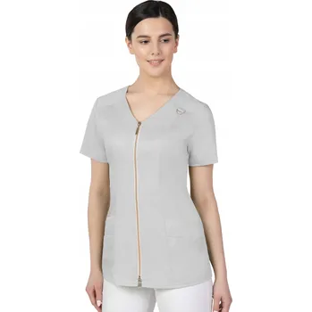 Dámské sako 50 DÁMSKÝ ZDRAVOTNICKÝ ŽAKET halenka NA ZIP kosmetická zástěra 379