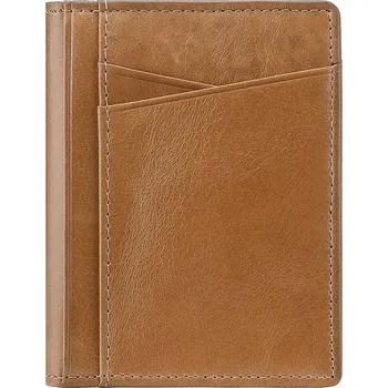 Pánská minimalistická slim kožená peněženka | Pánské doplňky - hnědý