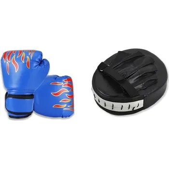 Chránič rukou Dětské boxerské rukavice pro trénink a zábavu - Sada modrých rukavic