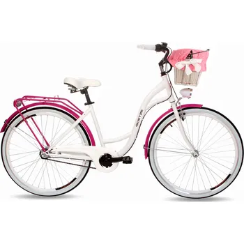 Městské kolo Kolo GOETZE Style 28 3rychlostní lehké Shimano Nexus s košíkem