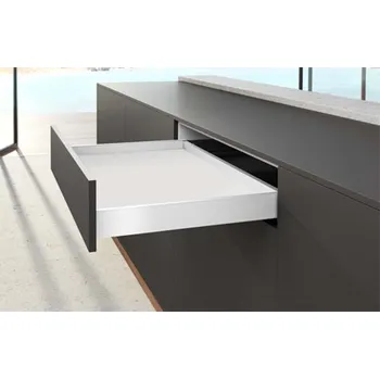 Nábytkové kování HETTICH AvanTech YOU boky v sadě V77 mm NL400 mm bílá