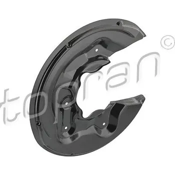 Brzdový kotouč Ochranný plech proti rozstřikování, brzdový kotouč TOPRAN 117 975