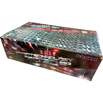 Zábavní pyrotechnika Sestavený ohňostroj PYROTECHNOLOGY 253 ran 25/30mm