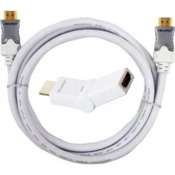 Video kabel Kabel Brooklyn PS3C09W HDMI - HDMI 2 m