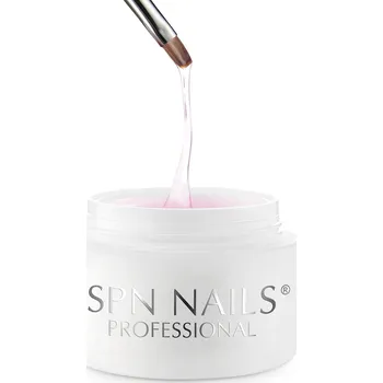 Lak na nehty Stavební gel Builder Pink gel 15g SPN Nails