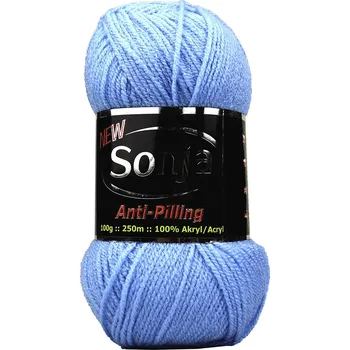 Příze Niťárna příze Sonja 09 středně modrá