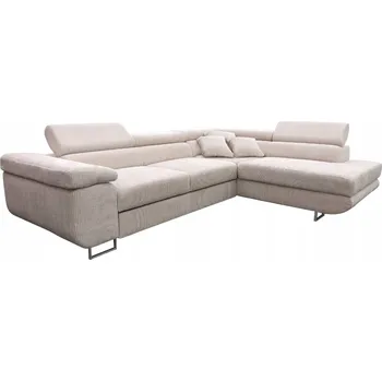 Sedací souprava Rozkládací rohová sedačka STEVIA slonová kost