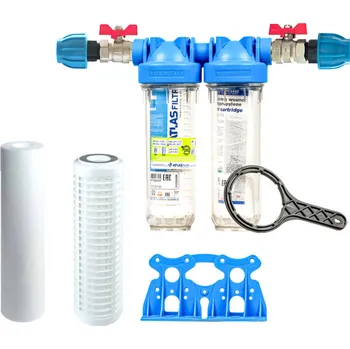 vodní filtr PRODO Sada filtru Senior 10" Duo s komplet připojením 3/4"