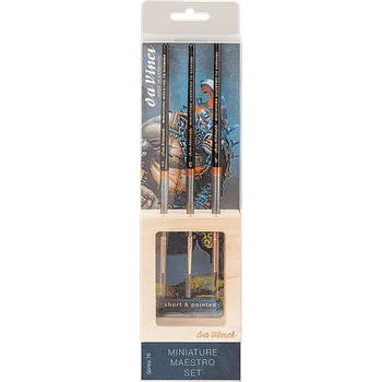 Umělecký štětec da Vinci - Maestro Kolinsky Red Sable Brush set Short
