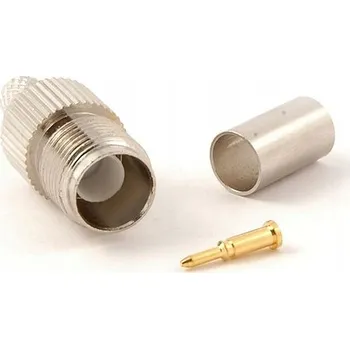 Audio kabel Konektor zásuvka TNC-RP pro kabel H155, krimpovací