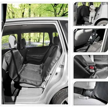 Obraz Ochranná podložka do auta plast XL Dogs Collection černá 135 cm x 145 cm