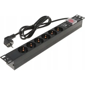 IP kamera ZÁSUVKOVÁ LIŠTA L19/6VP