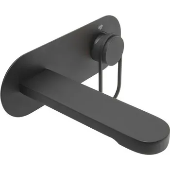 Vodovodní baterie Umyvadlová baterie SAT Fusion včetně podomítkového tělesa matná černá SATBSFU101KPCC