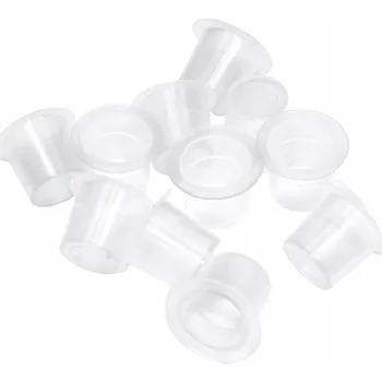 Lepidlo na řasy Vyměnitelná náplň Prstýnek na lepidlo na řasy 100ks