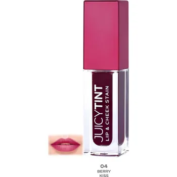 Lesk na rty Golden Rose Hydratační a tónovací tint na rty a tváře JuicyTint - 04