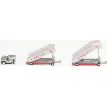 Modelářství Herpa - Historické nástupní schody, Qantas, 1/200