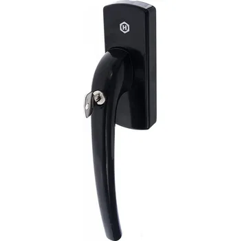 Příslušenství k oknu WINKHAUS ASG-A ALU PR Klika černá zamyk.(230473)