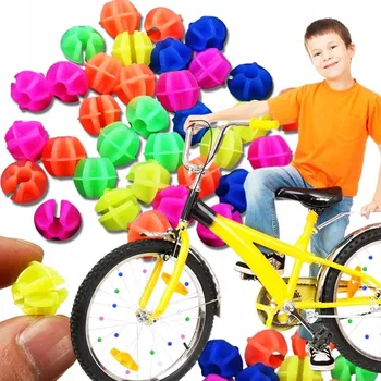 Dětské navlékací korálky Korálky na dráty kol pro děti a chlapce, mini korálky (36 Kusů)