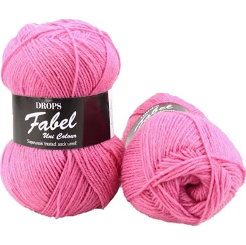 Příze Drops Fabel UNI 102 růžová