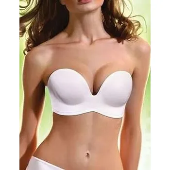 Podprsenka Jolidon - Korzetová samodržící podprsenka - 80B/bílá