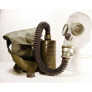 Kapota Plynová maska Polsko 1981 model 1 Faser MUA Vyberte velikost: 2