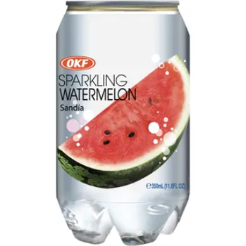 Limonáda Perlivý nápoj s příchutí vodního melounu OKF 350 ml