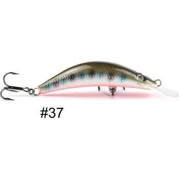 Umělá nástraha KLASICKÁ PSTRUHOVÁ NÁSTRAHA WOBLER SIEK BANÁN - 7cm - 37