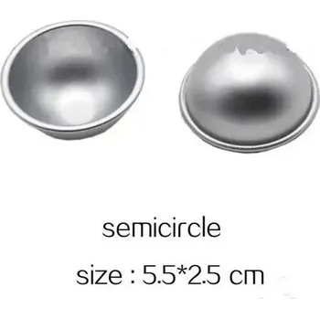 Forma na odlévání Hliníková forma na koupelové bomby | Kovová forma na ruční výrobu - Č.2