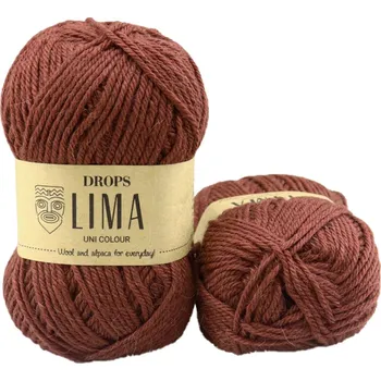 Volný čas Drops Lima UNI 9023 bordó