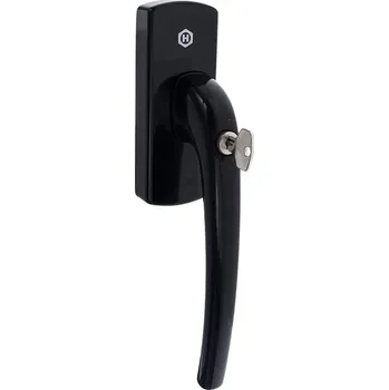 Příslušenství k oknu WINKHAUS ASG-A ALU LE Klika černá zamyk.(230476)