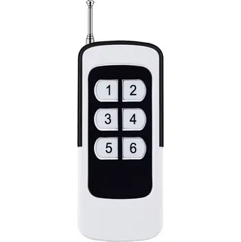 Elektronická stavebnice LaskaKit_cz Dálkový ovladač bezdrátový AK1000-6F 433MHz EV1527 6-kanály