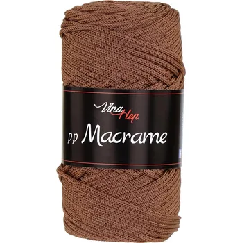 Příze Vlna - Hep pp Macrame 4207 oříškově hnědá
