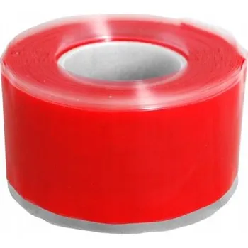 Silikonová páska 3m 25mm červená, odolná do 260°C, UV záření a izolační