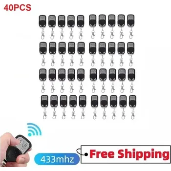 Pohon brány Vzdálené ovládání pro garážové dveře a automatické brány | Ovladač - 40KS