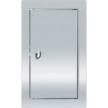 Obraz REVÍZNÍ DVÍŘKA NEREZOVÁ OCEL 10x15 ZÁPADKA