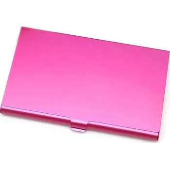 Vizitkář Vizitkář kovový | pouzdro na vizitky, držák na karty - Růže