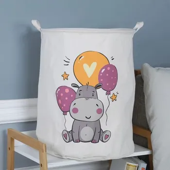 Koš na prádlo a hračky s uchy | Úložný prostor - Barva 7