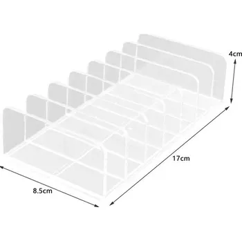 Úložný box Kosmetický organizér se 7 přihrádkami | úložný box - S Transparentní