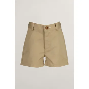 Pánské oblečení ŠORTKY GANT CHINO SHORTS DARK KHAKI