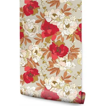 Fototapeta Tapeta Kytice Barevných Pivoňek /1392200480