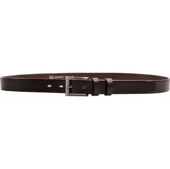 Opasek Kožený pánský tmavě hnědý pásek 30-100-40 velikost 110 cm, Penny Belts