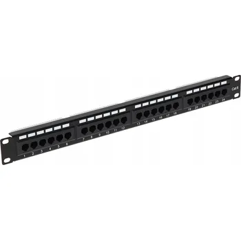 Serverovna Patch panel RJ-45 Delta PP-24/RJ/6