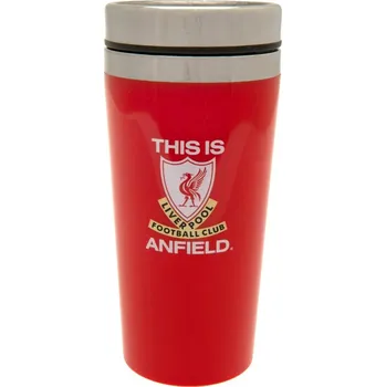 Liverpool FC Cestovní hrnek Liverpool FC, červený, 450 ml