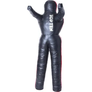 Zápas Figurína - panák - dvounohá, černá/červená, 0127P2N 150