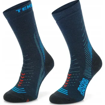 Pánské ponožky Ponožky TEKO do poloviny lýtek modré, vel. 38-41