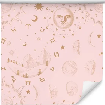 Fototapeta Tapeta KOSMOS Znamení Zvěrokruhu Měsíce Abstrakce